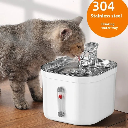 Fuente de agua con sensor para mascotas