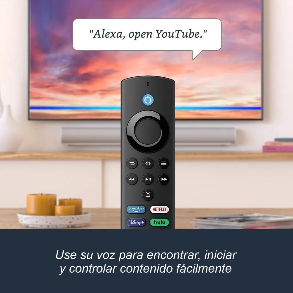 Amazon Fire Tv Stic Alexa Control De Voz