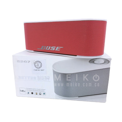 Bafle bluetooth S207 Bose mini recargable con USB