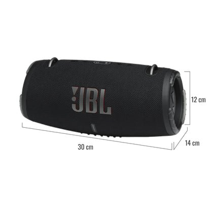 Parlante Boom Box Negro JBL Bluetooth Recargable TWS Mp3