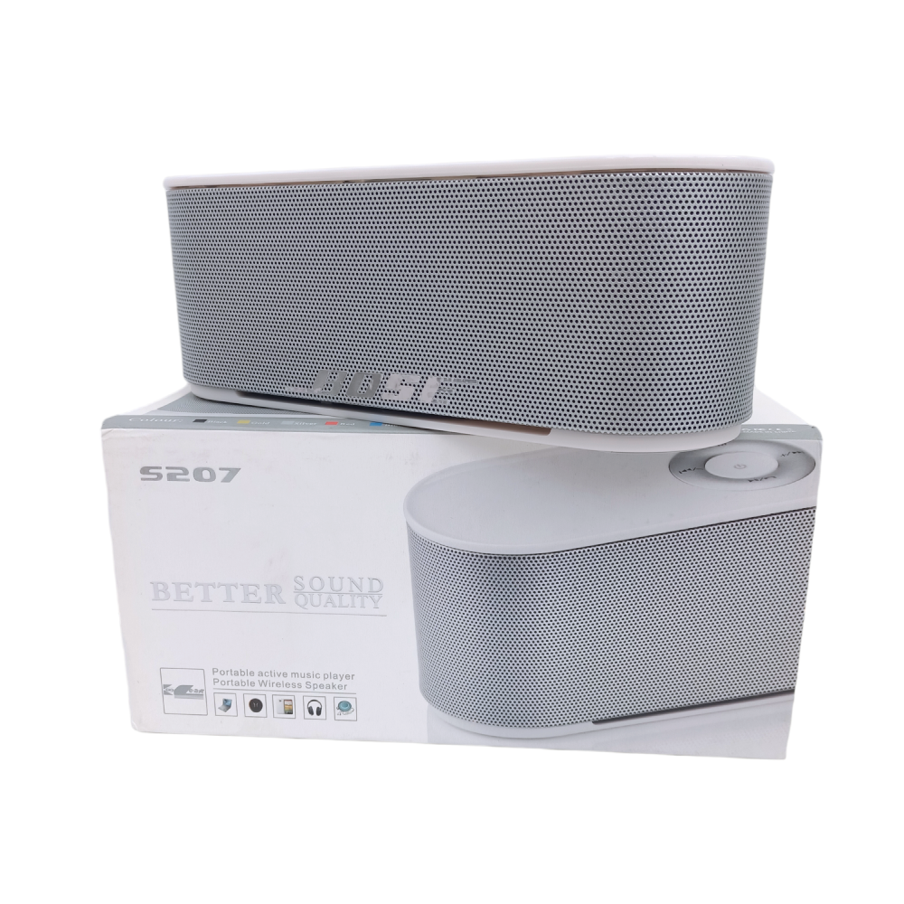 Bafle bluetooth S207 Bose mini recargable con USB